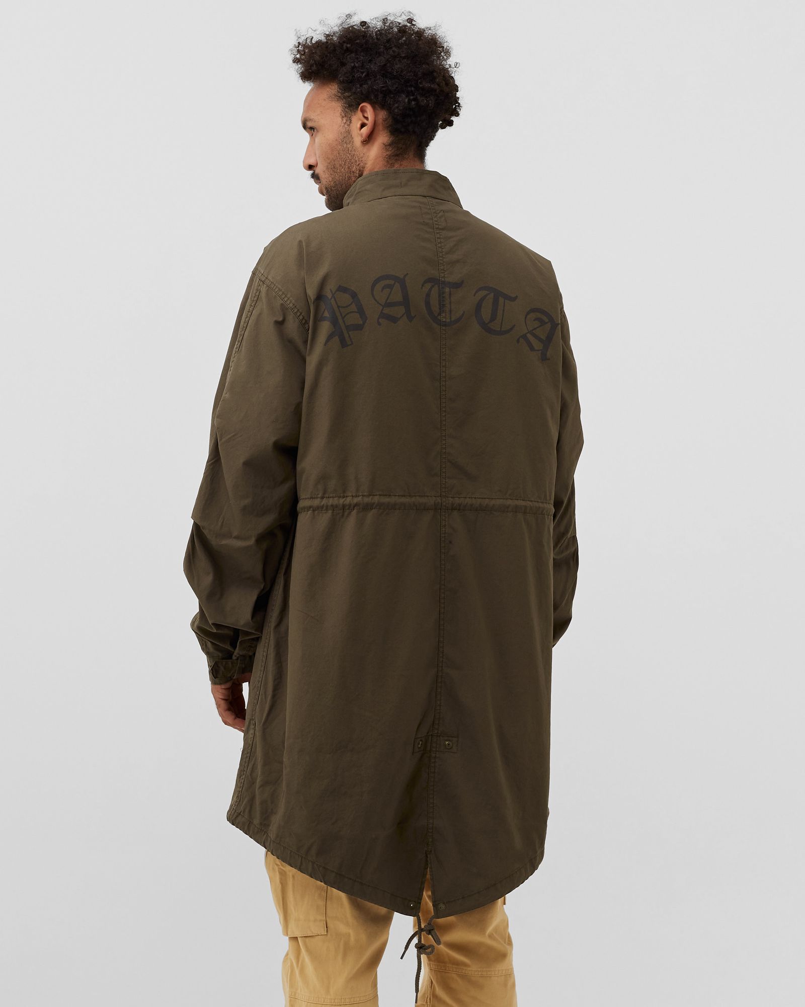 PATTA WALL FLOWER FISHTAIL PARKA