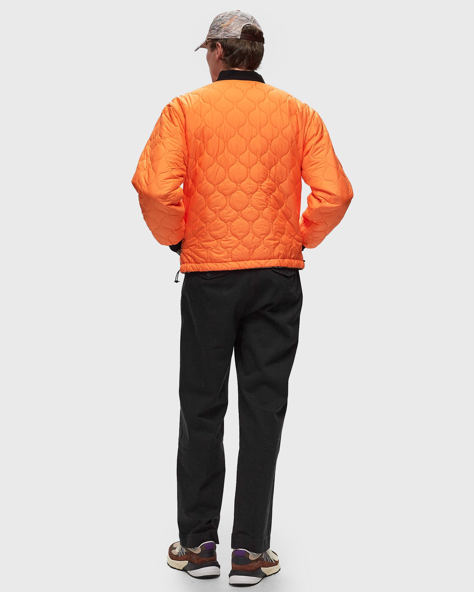 Patta Nature Print Reversible Canvas Bomber Jacket