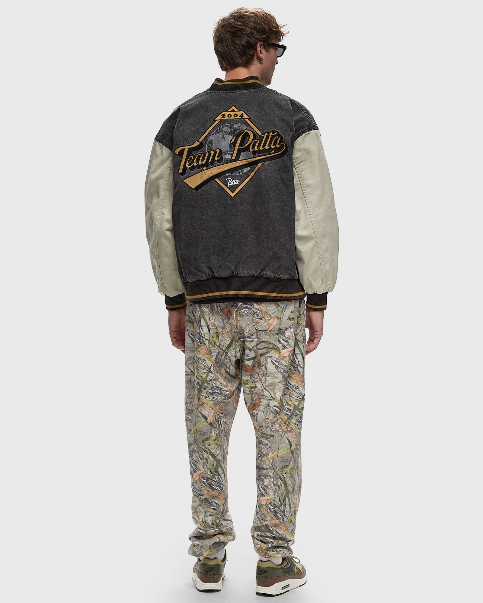 Patta Homerun Denim Varsity Jacket