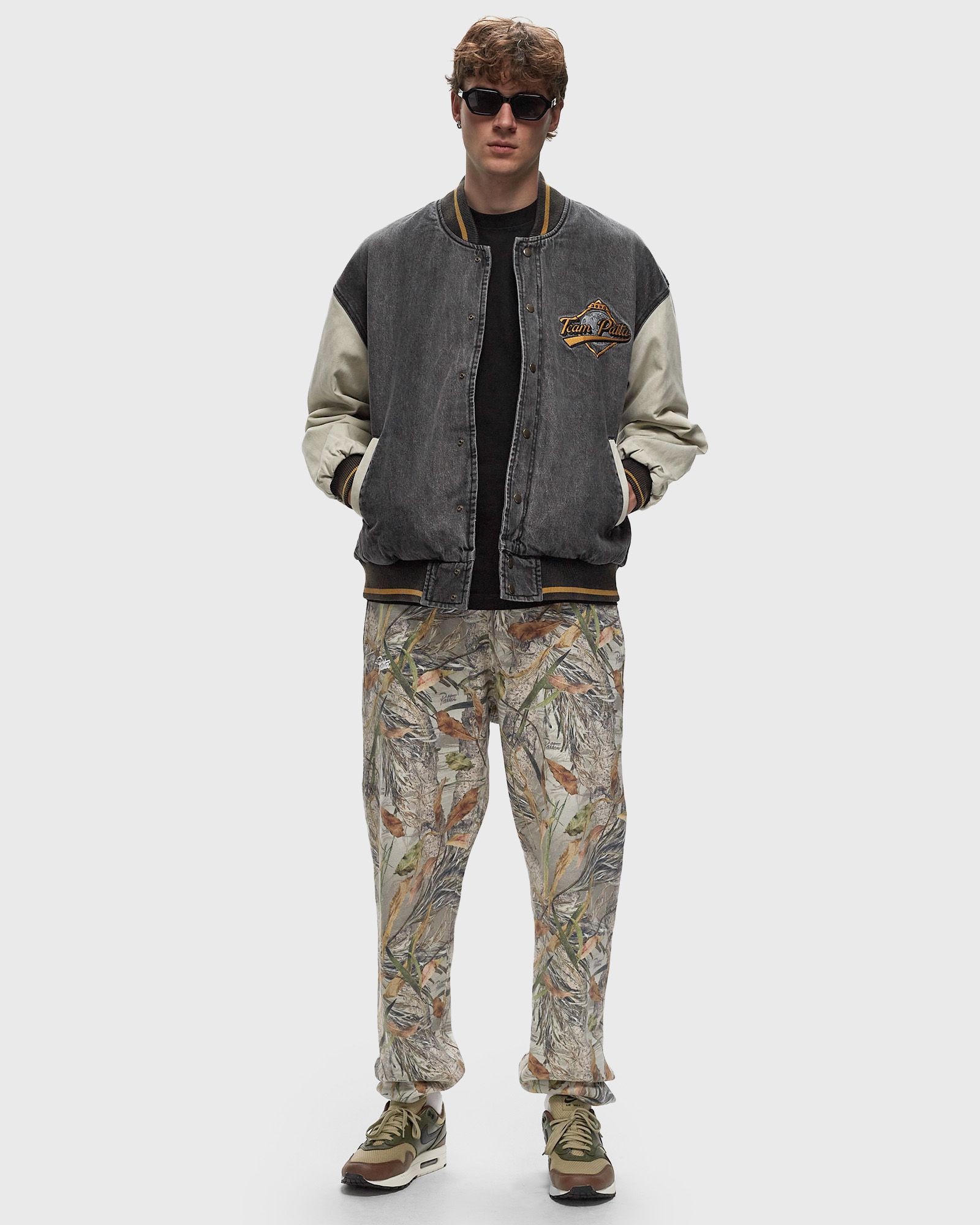 Patta Homerun Denim Varsity Jacket