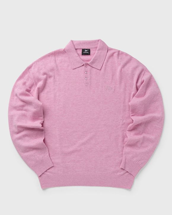 Patta Knitted Wool Longsleeve Polo Shirt