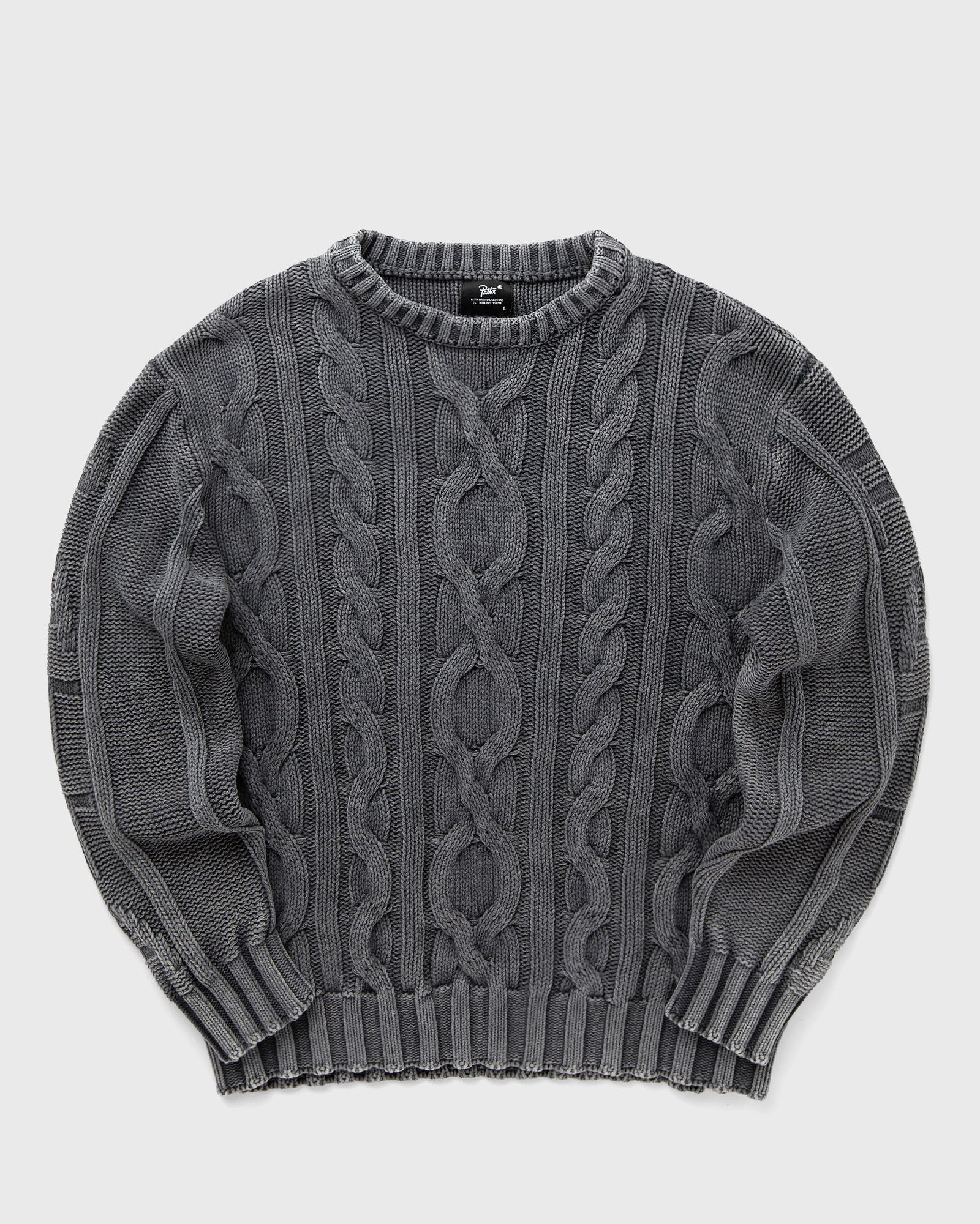 Patta Cable Knitted Cold Dye Jumper