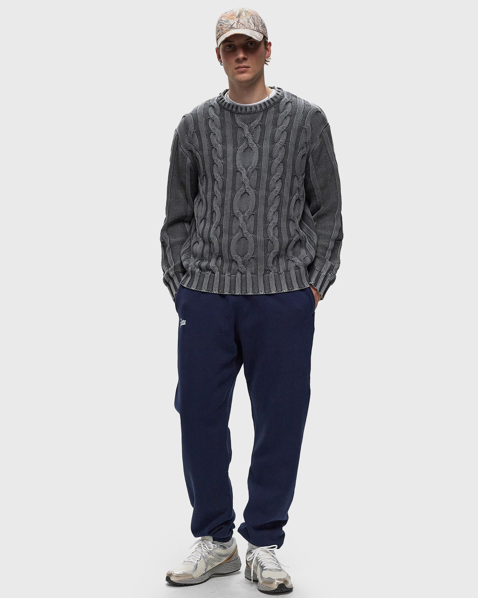 Patta Cable Knitted Cold Dye Jumper