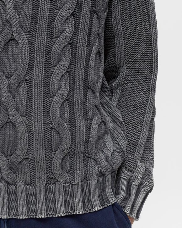 Patta Cable Knitted Cold Dye Jumper