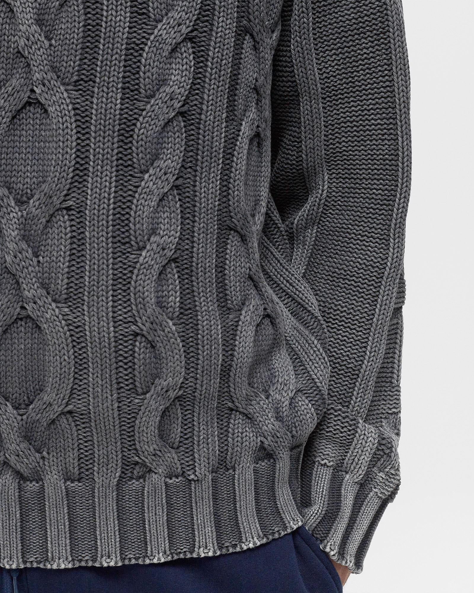 Patta Cable Knitted Cold Dye Jumper