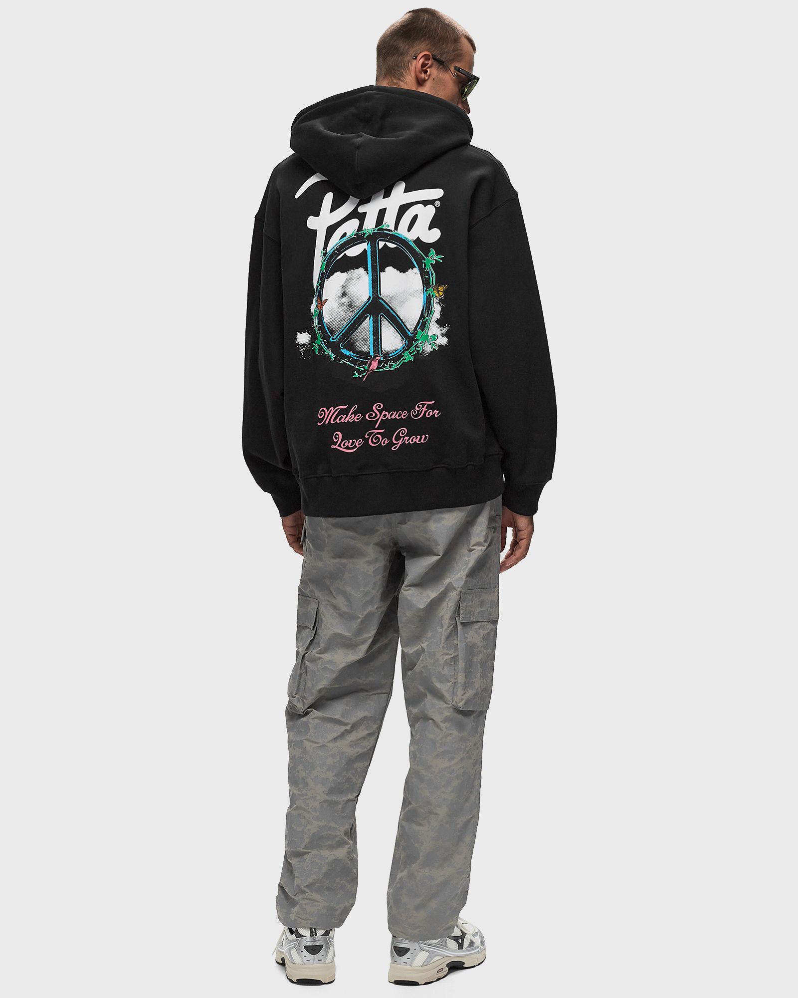 Patta Xerox Peace Boxy Hooded Sweater