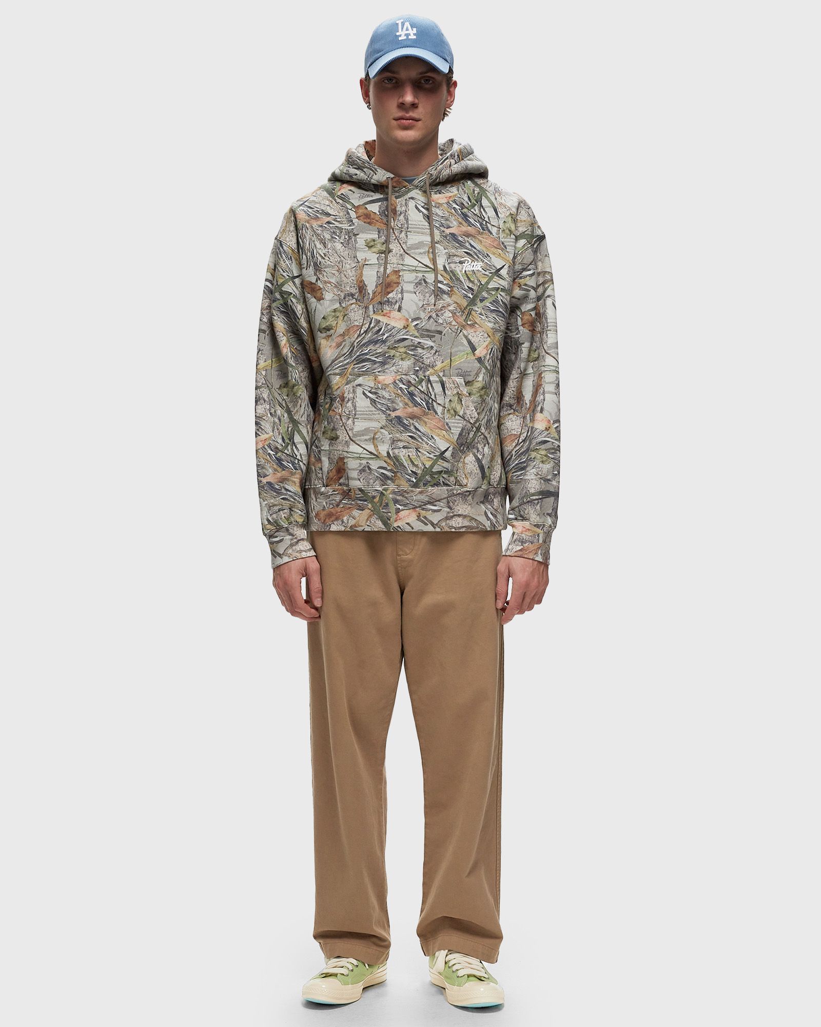 Patta Nature Skull Boxy Hooded Sweater (SF)