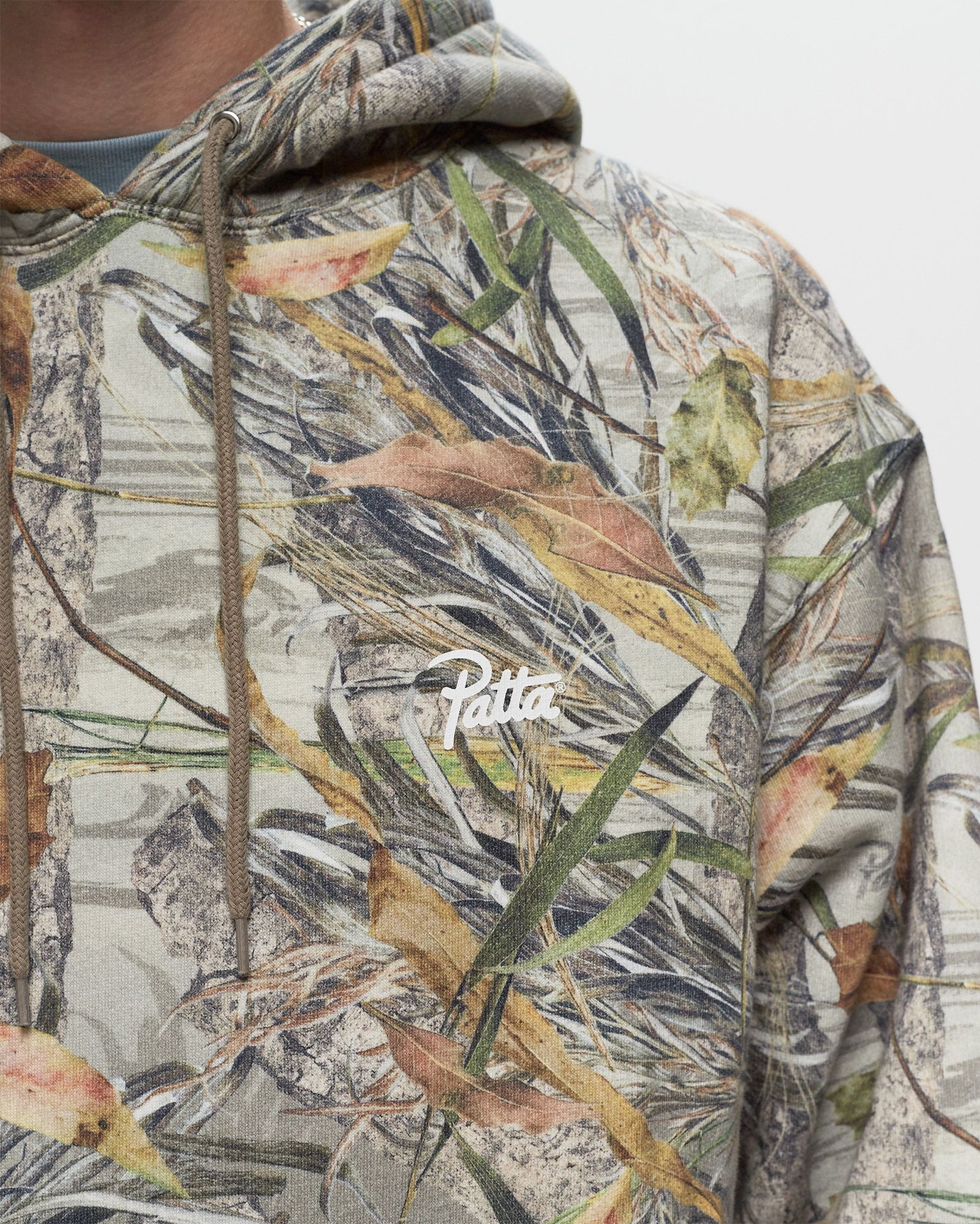 Patta Nature Skull Boxy Hooded Sweater (SF)