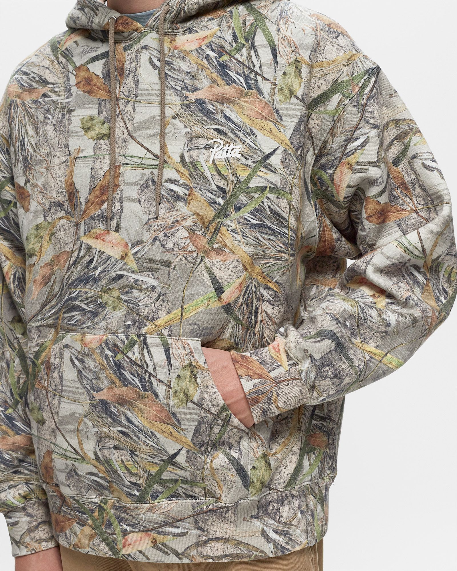 Patta Nature Skull Boxy Hooded Sweater (SF)