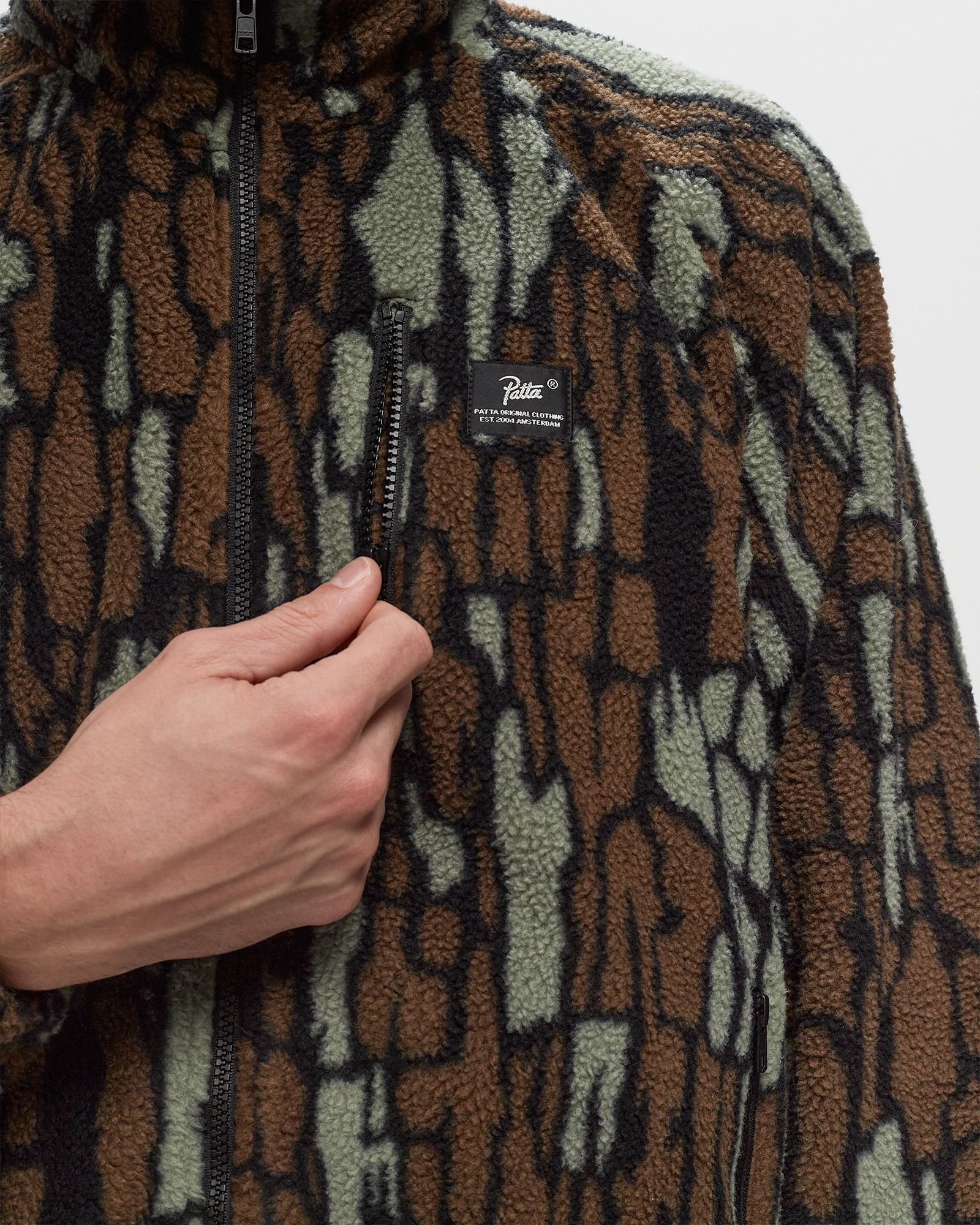 Patta Woodie Fleece Jacket