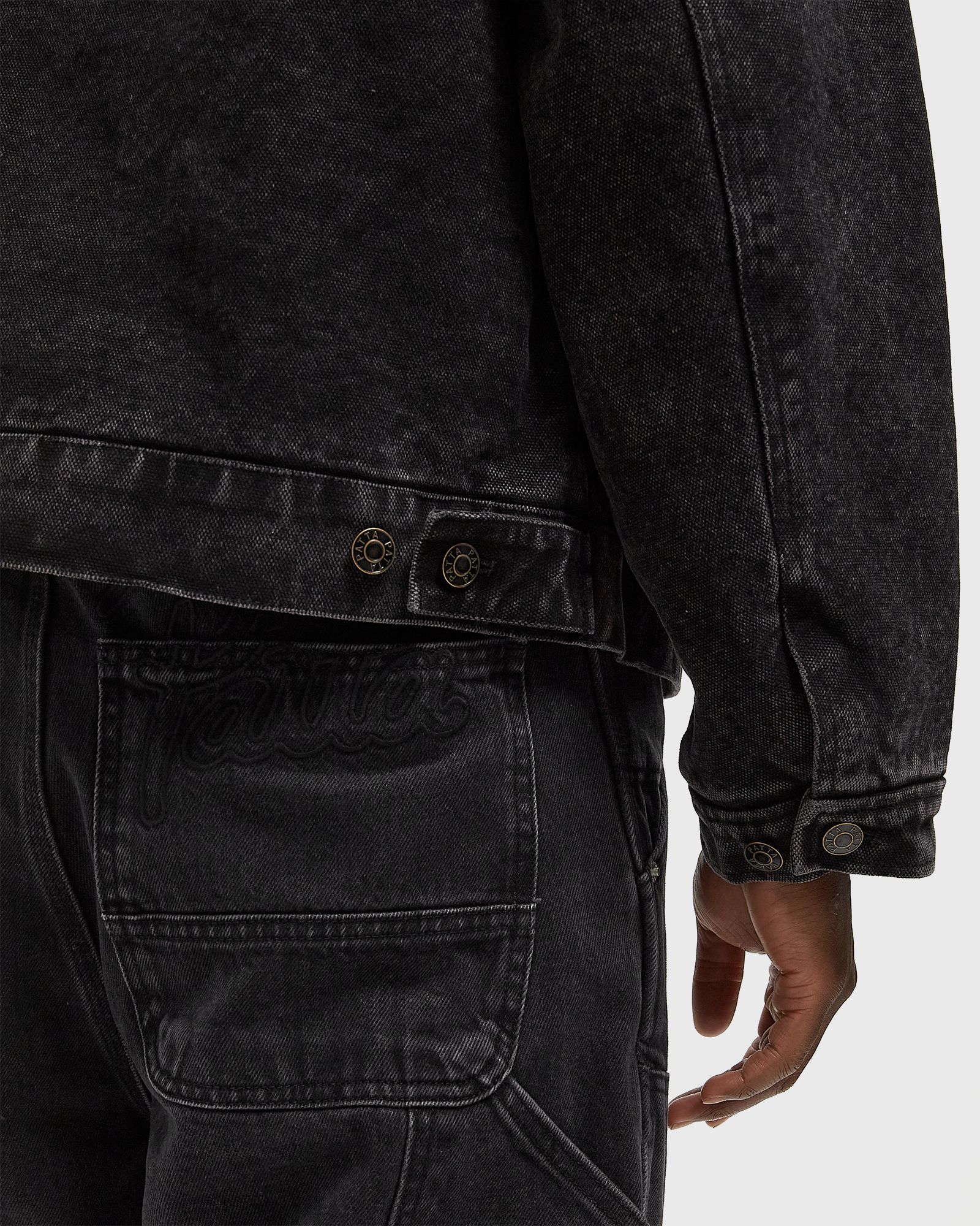 Double Knee Cartoon Denim Pants