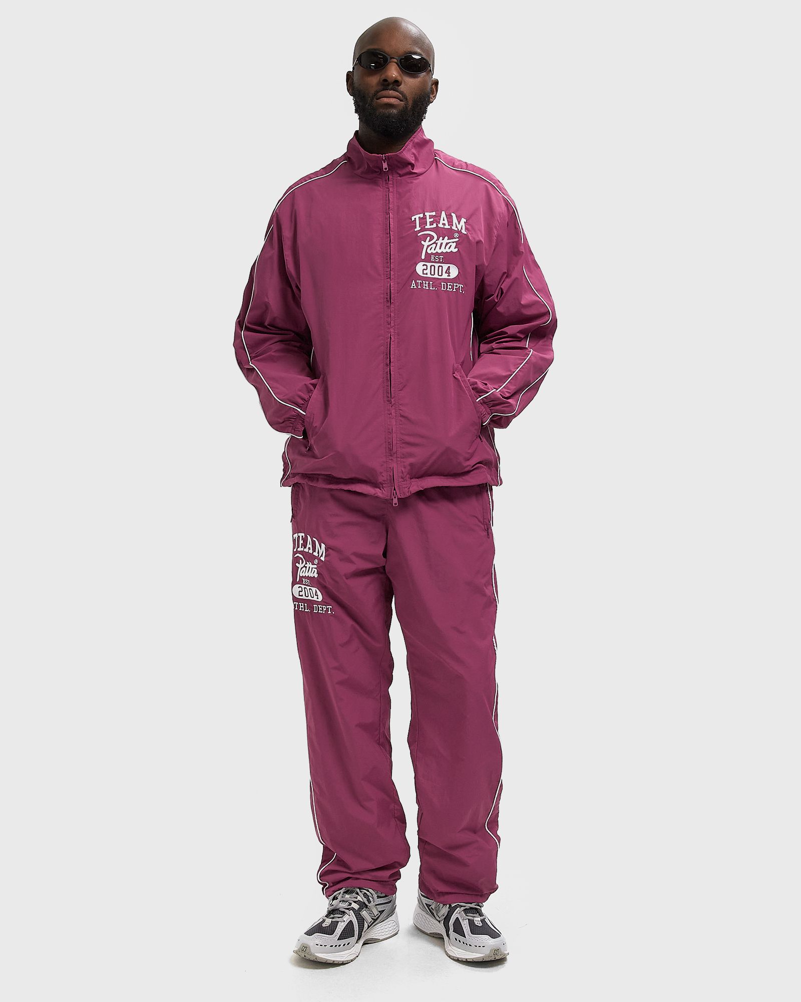 Athletic Nylon Track Pants