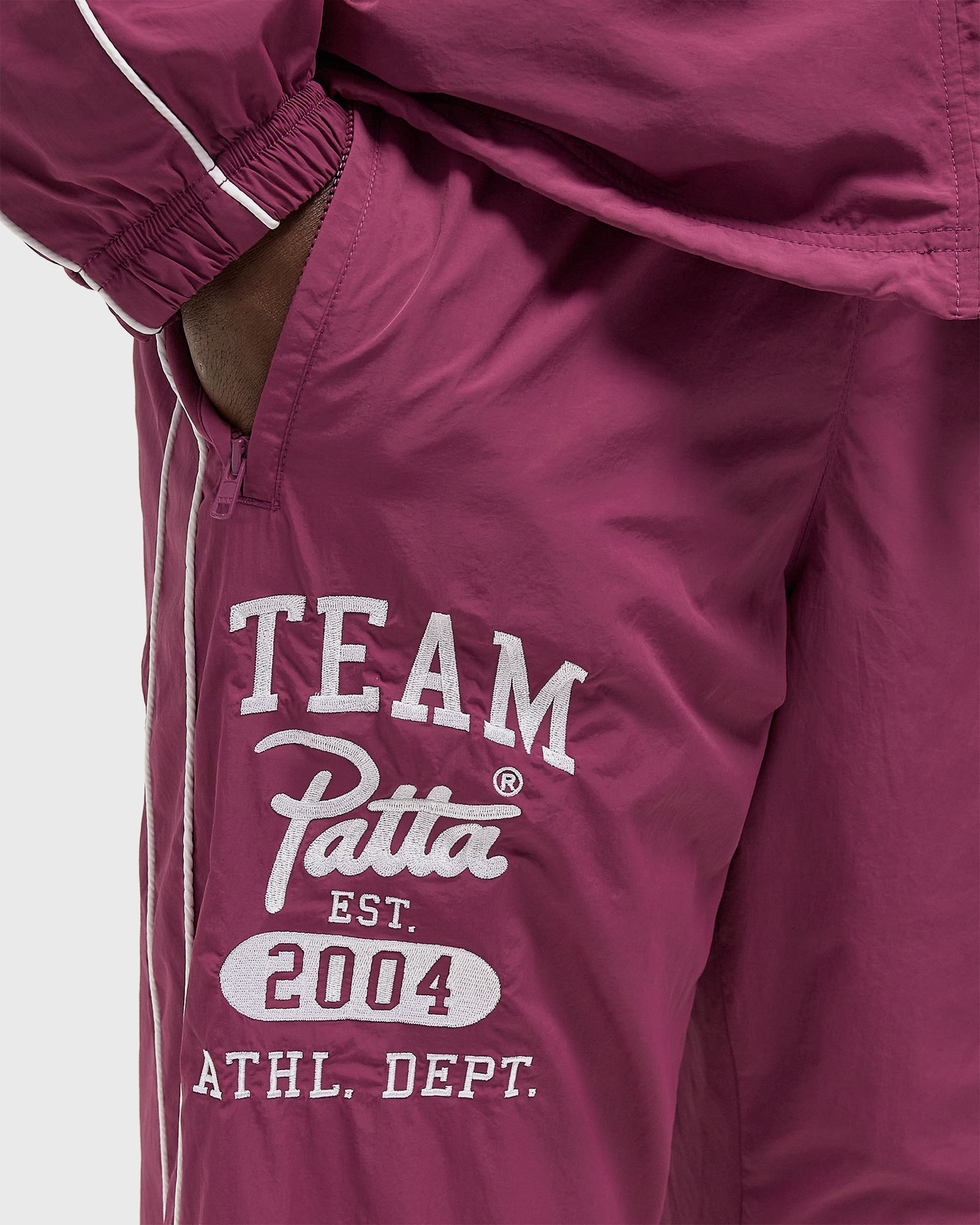 Athletic Nylon Track Pants