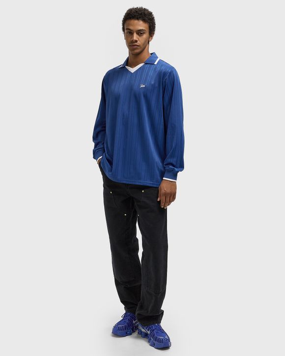 Thumbnail - Jacquard Striped Long Sleeve Jersey