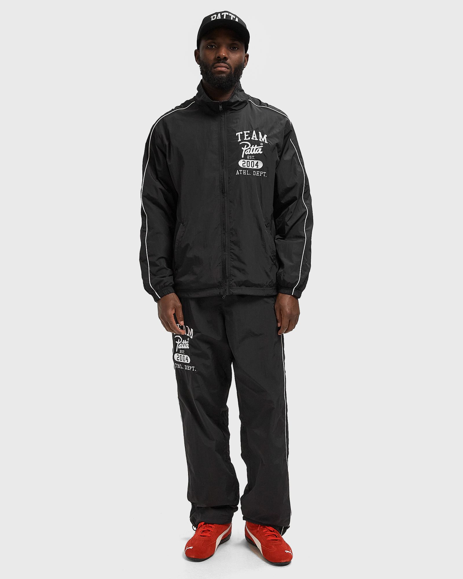 Athletic Nylon Track Jacket