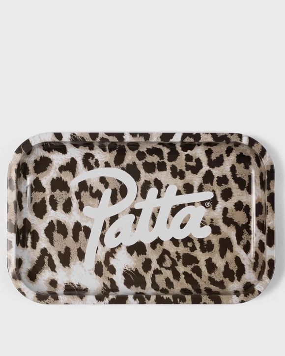 Leopard Print Rolling Tray