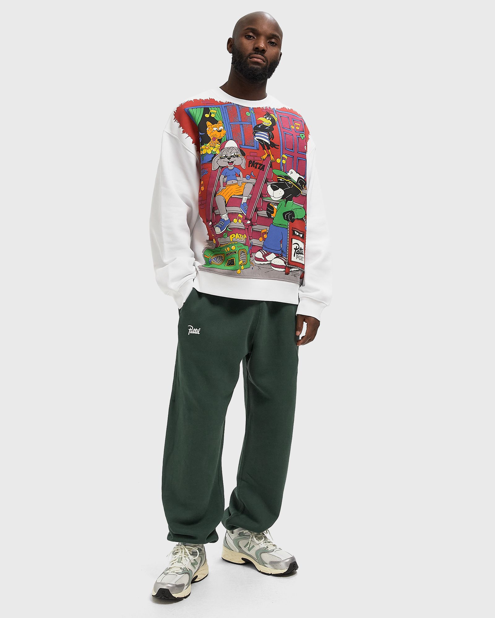 Block Party Crewneck Sweater
