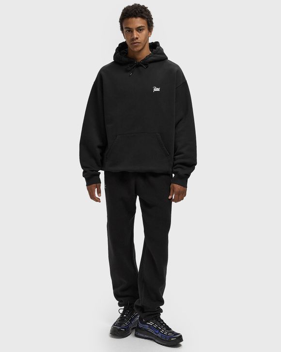 Embroidered Fire Panther Hooded Sweater