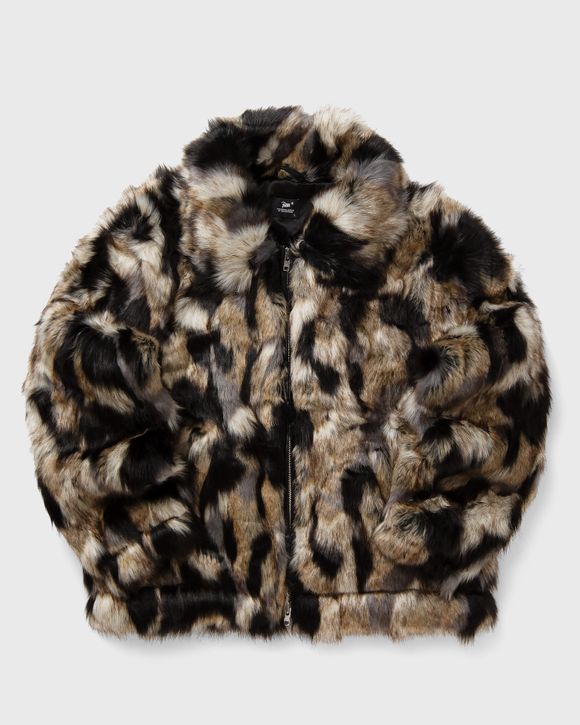 Faux Fur Patchwork Jacket