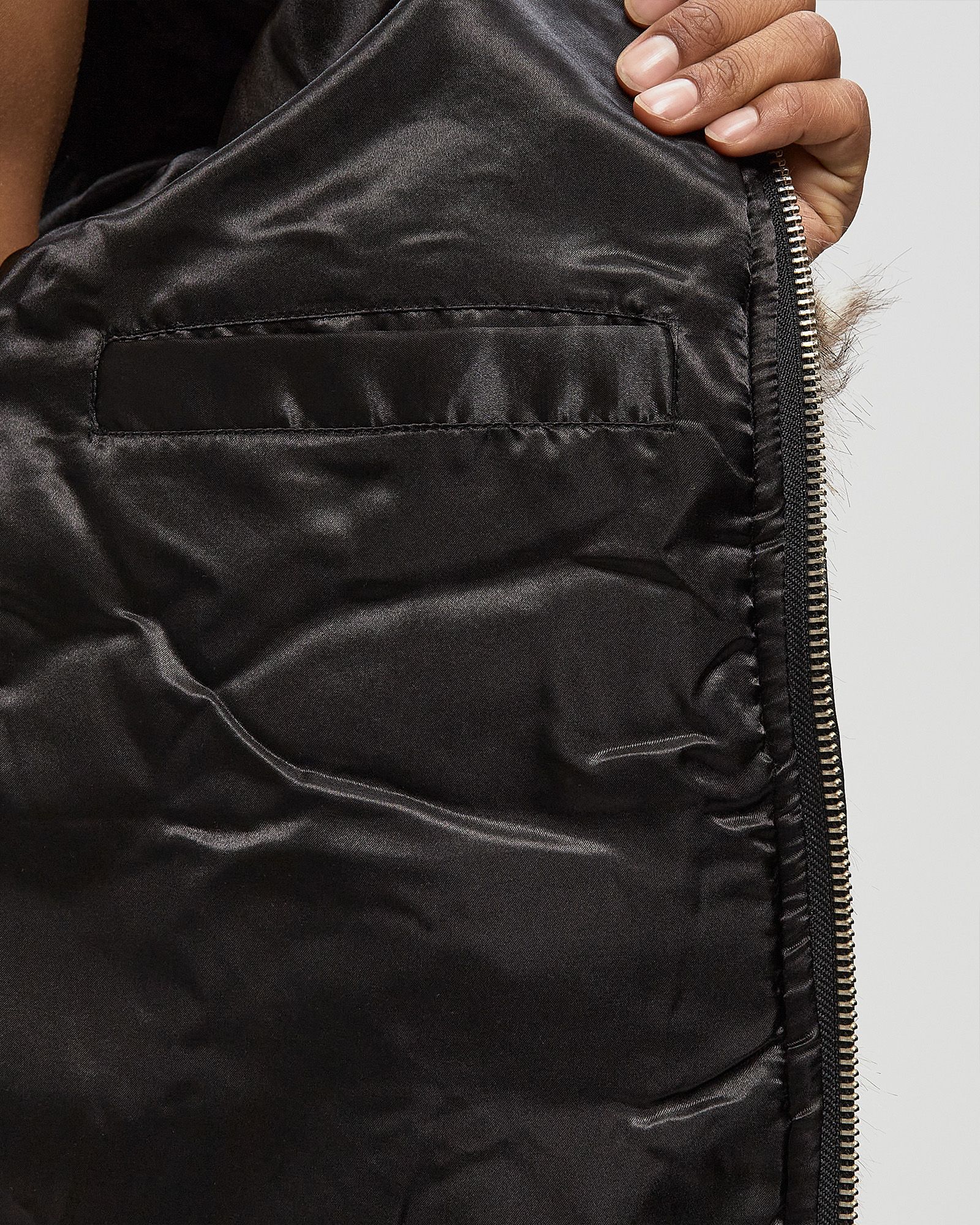 Faux Fur Patchwork Jacket