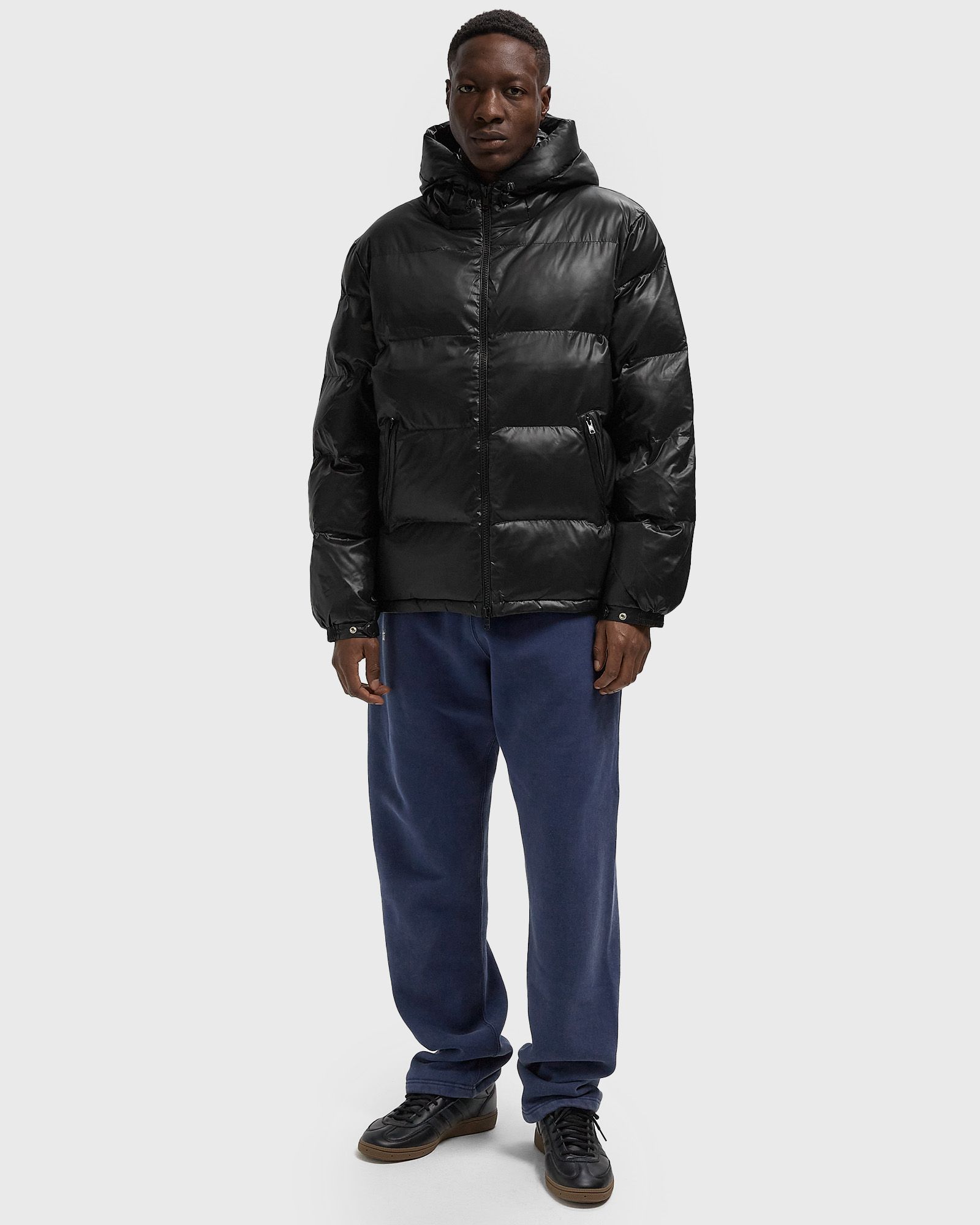 Quilted Script Logo Puffer Jacket