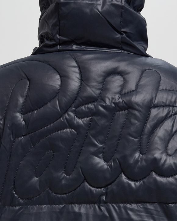 Quilted Script Logo Puffer Jacket