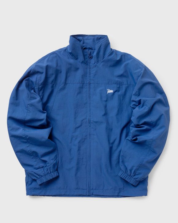 PATTA Basic Nylon M2 Track Jacket Blue - MONACO BLUE