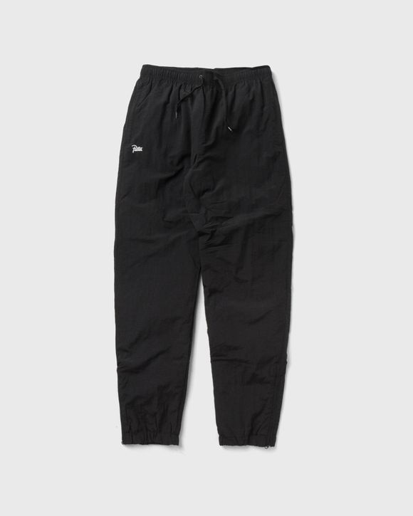 PATTA BASIC NYLON PADDED TRACK PANTS Black - BLACK