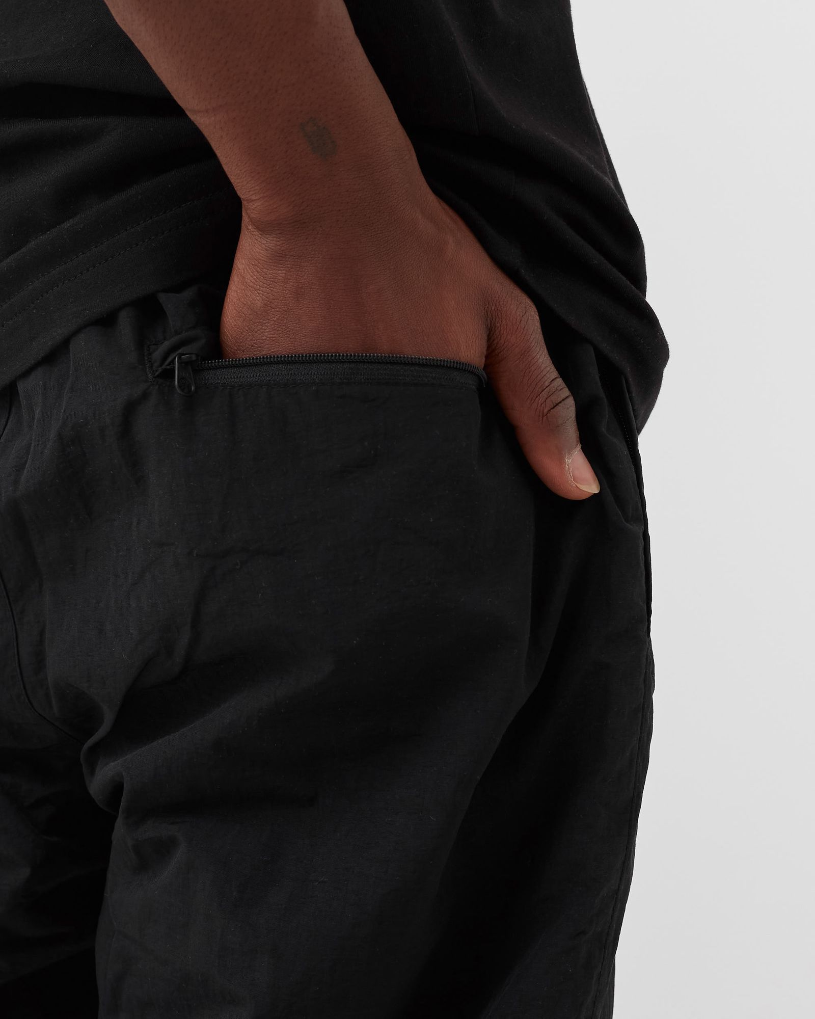 BASIC NYLON PADDED TRACK PANTS