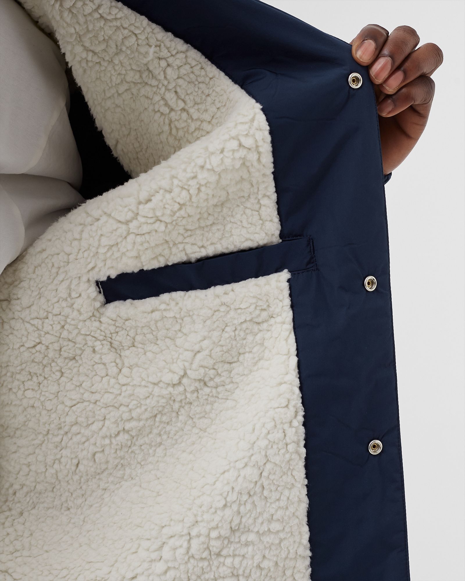 BASIC SHERPA COACH JACKET