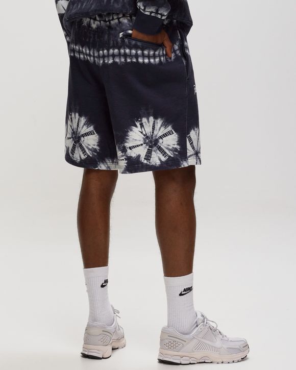 PATTA BASIC SHIBORI JOGGING SHORTS Blue/White