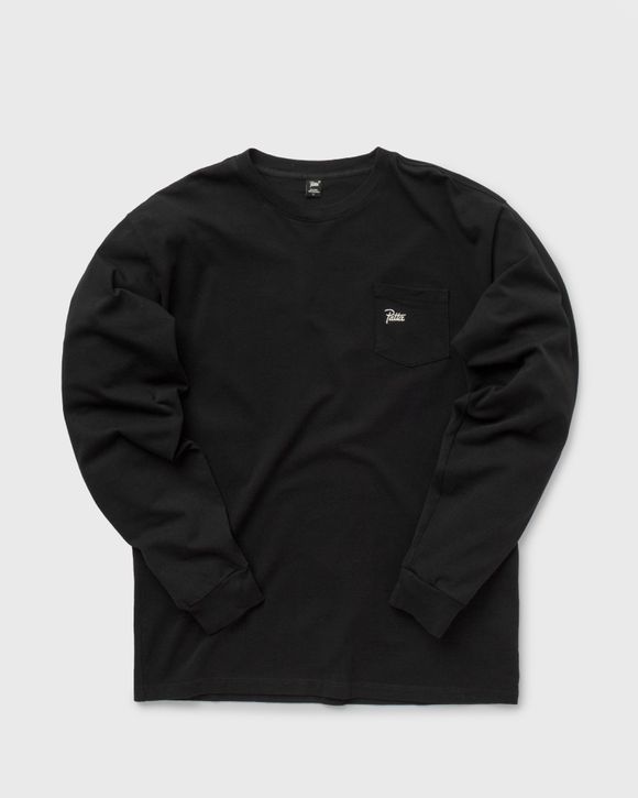 Basic Washed Pocket Longsleeve T-Shirt