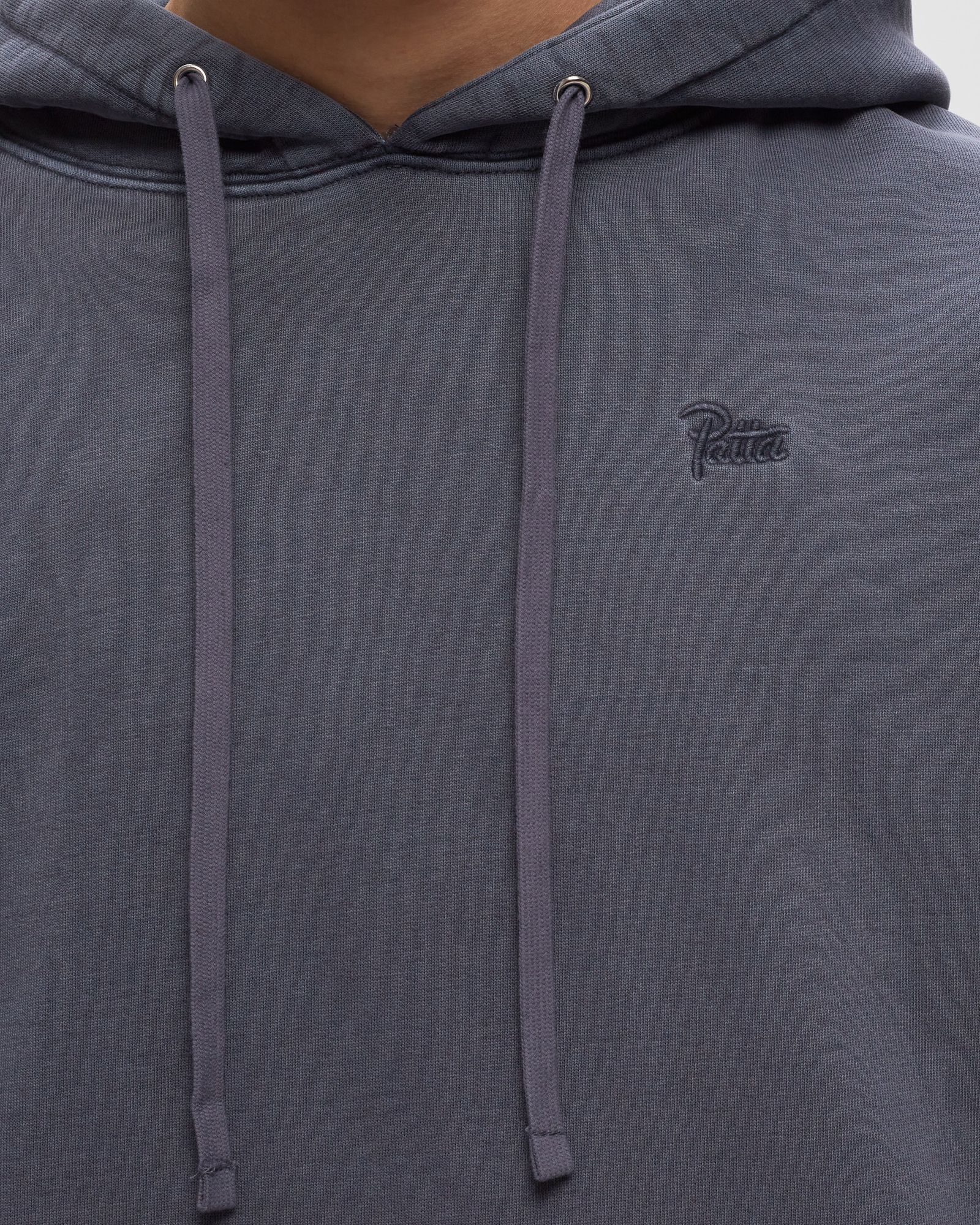 BASIC WASHED BOXY HOODED SWEATER