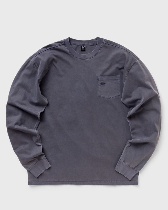 BASIC WASHED POCKET LONGSLEEVE T-SHIRT