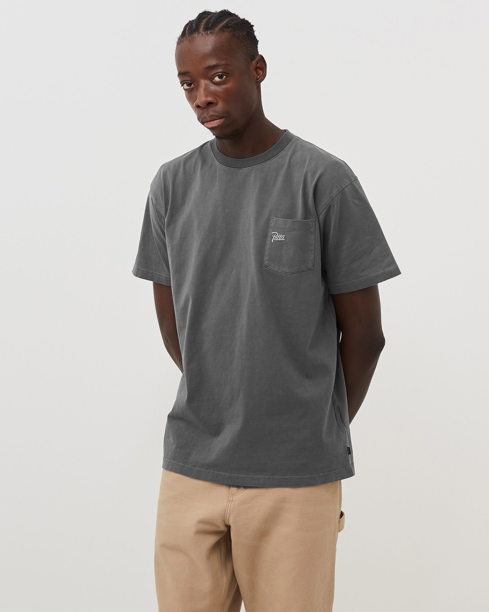 PATTA BASIC WASHED POCKET T-SHIRT