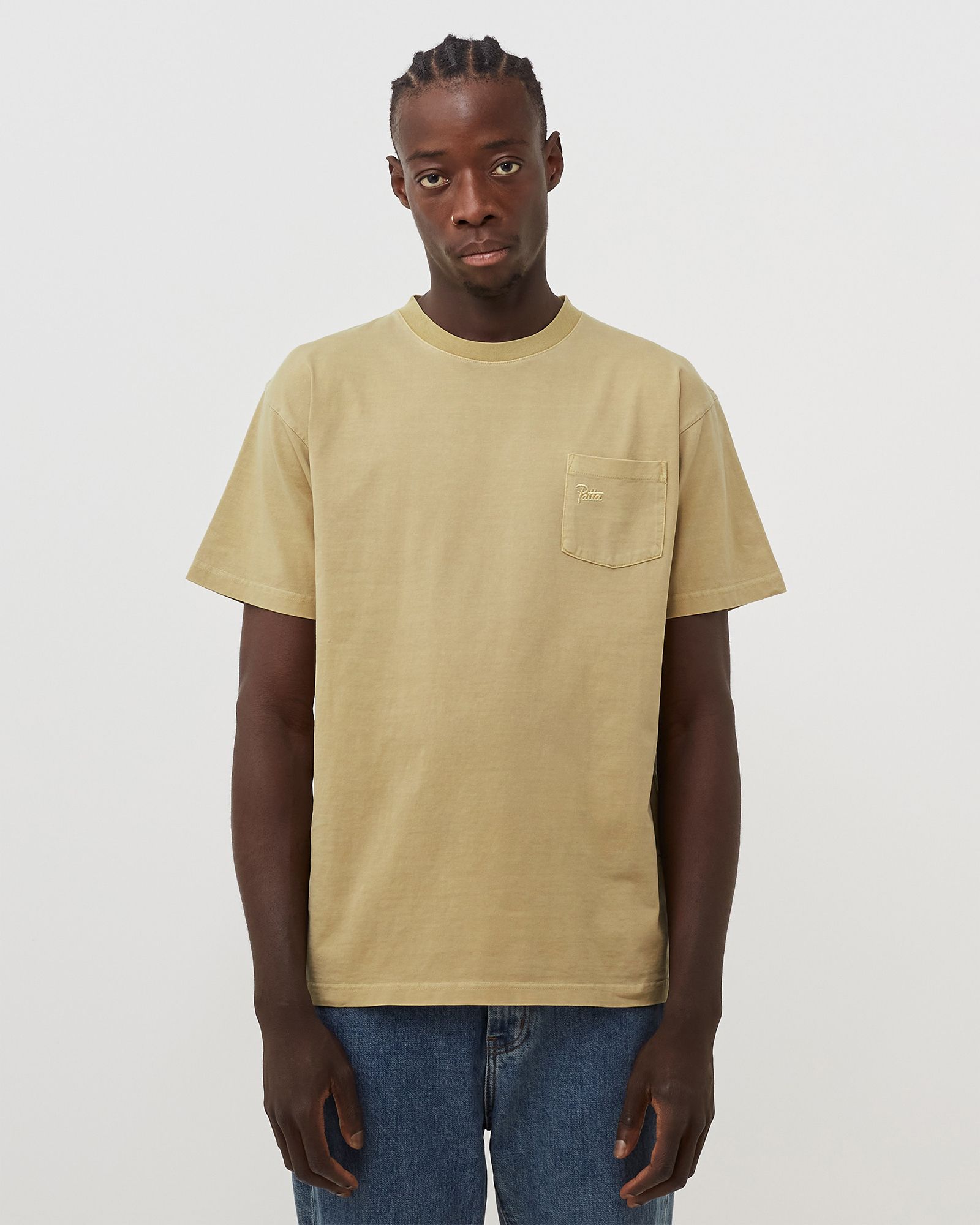 PATTA BASIC WASHED POCKET T-SHIRT