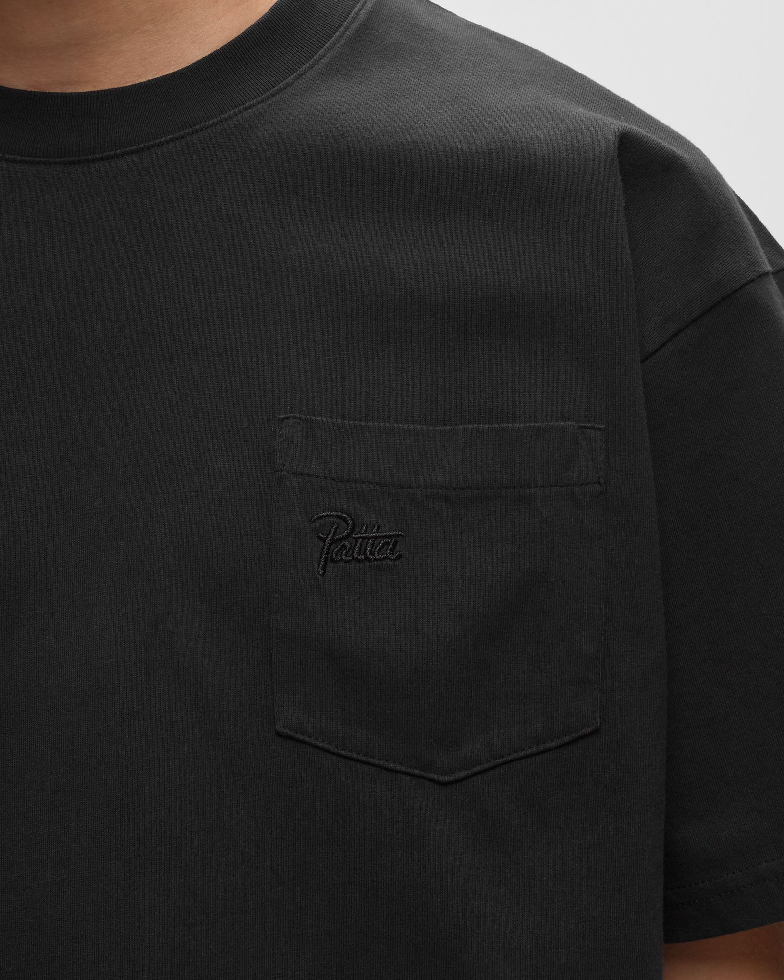 BASIC WASHED POCKET T-SHIRT