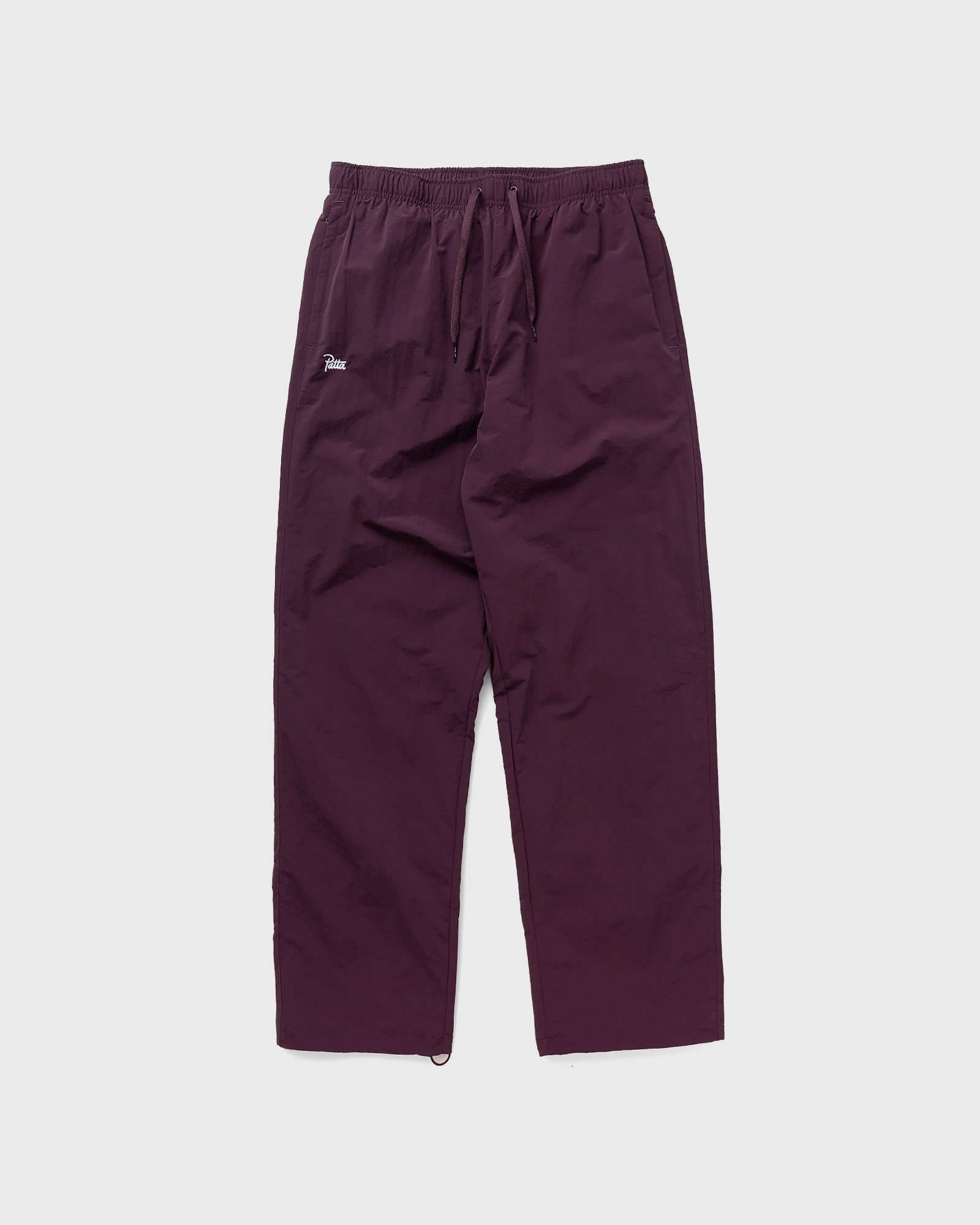 PATTA - basic nylon m2 track pants men track pants purple in größe:xl