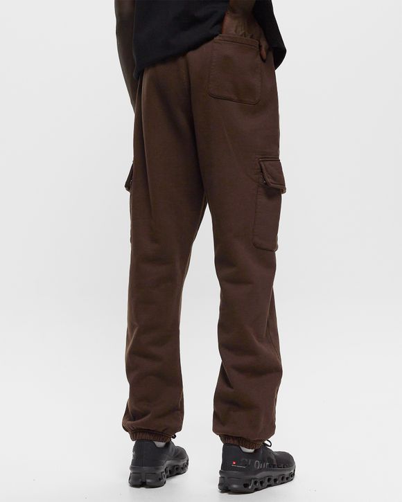 PATTA BASIC PIGMENT DYE CARGO JOGGING PANTS Brown - DELICIOSO