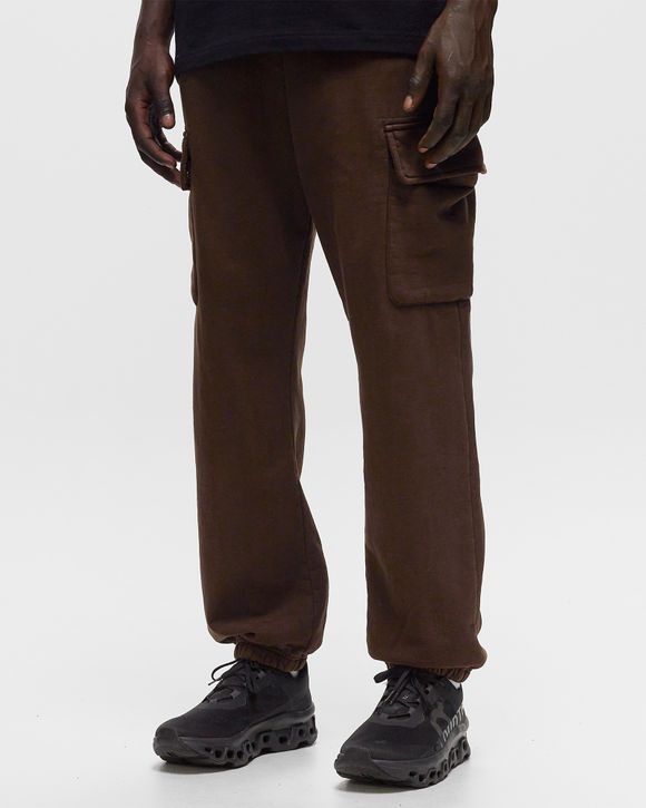 PATTA BASIC PIGMENT DYE CARGO JOGGING PANTS Brown - DELICIOSO