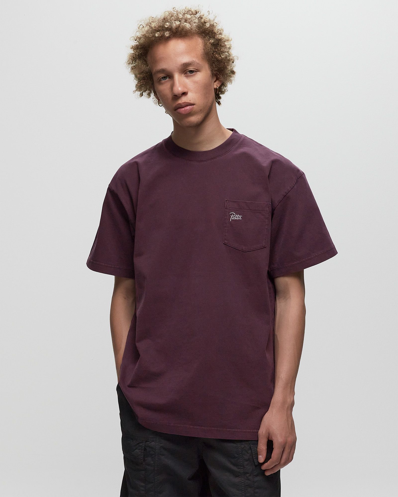 BASIC WASHED POCKET TEE