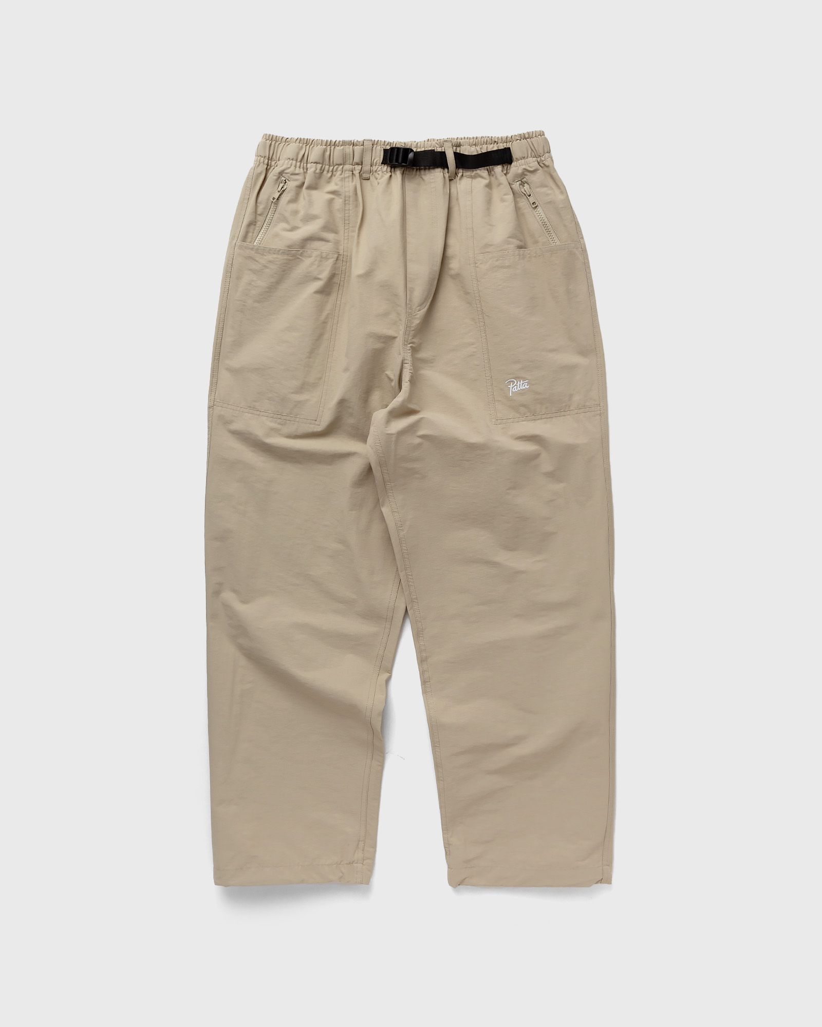 PATTA - belted tactical chino men casual pants beige in größe:xxl