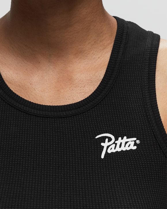 Cropped Waffle Tank Top