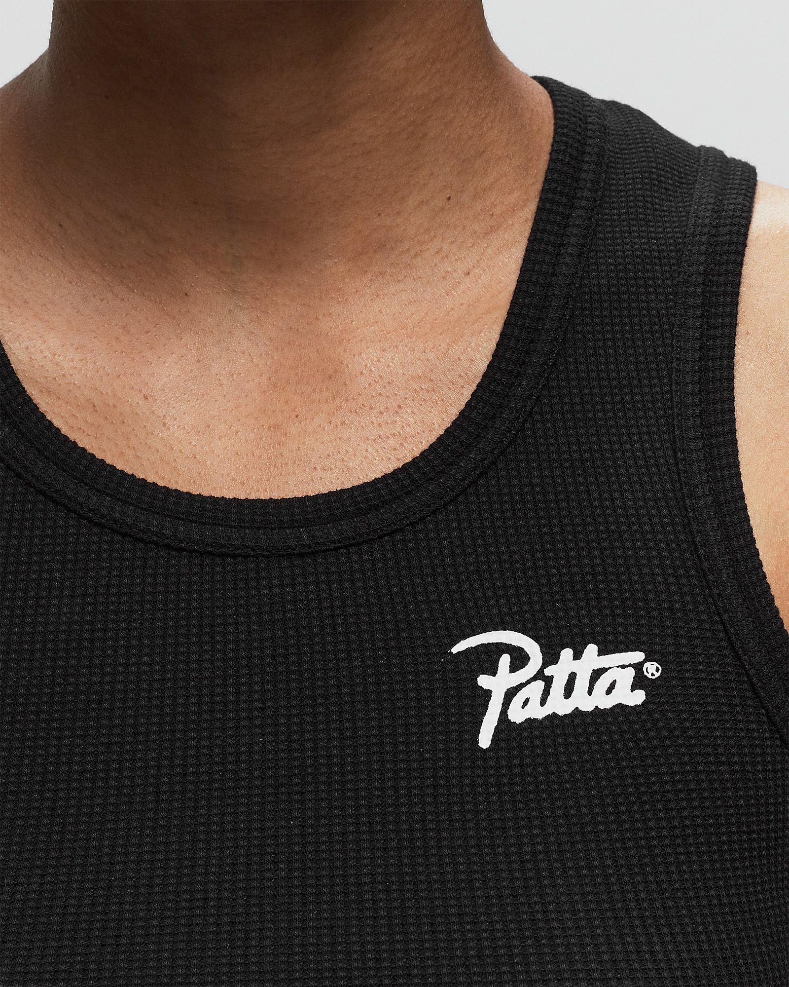 Cropped Waffle Tank Top