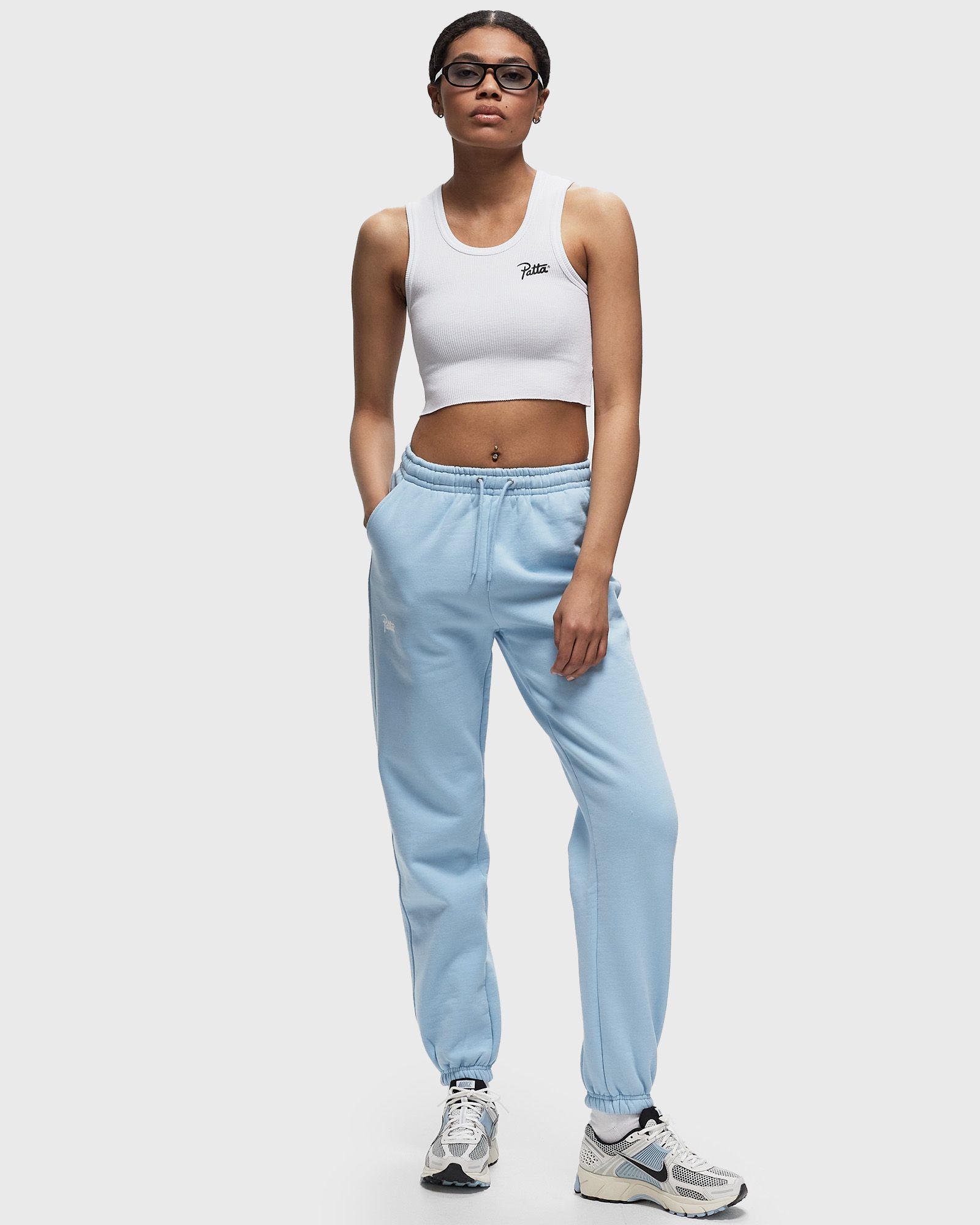 Cropped Waffle Tank Top