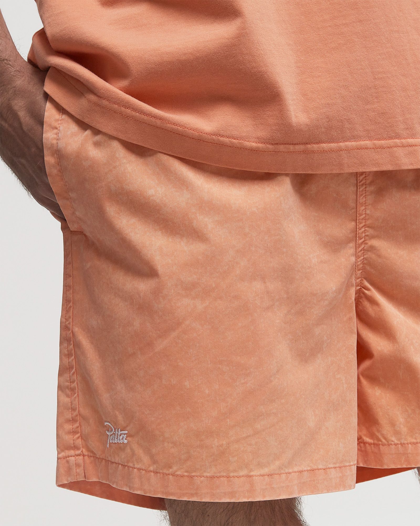 Basic Acid Wash Swim Shorts