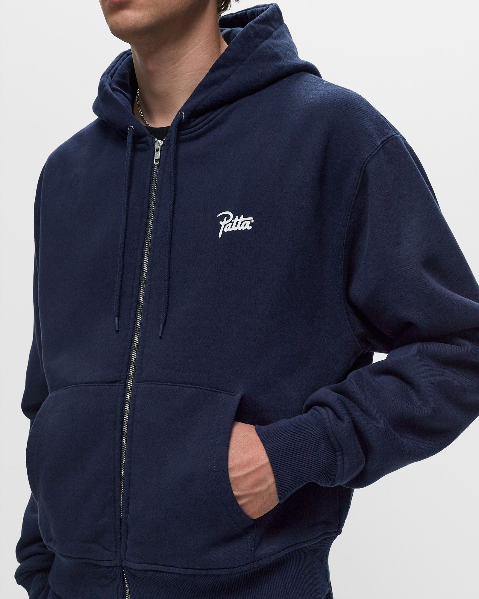 Patta Classic Zip Up Hooded Sweater