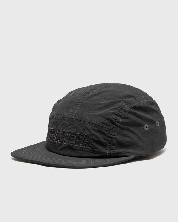 PATTA GARMENT DYE NYLON 5-PANEL CAP Black | BSTN Store