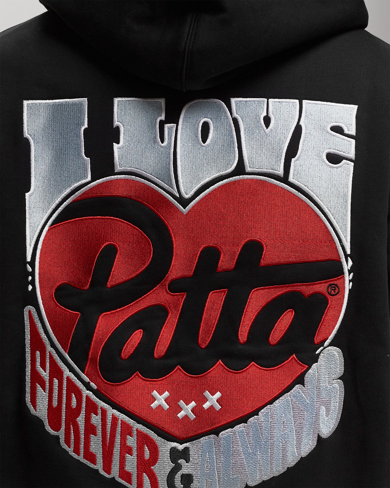 FOVEVER AND ALWAYS BOXY HOODED SWEATER