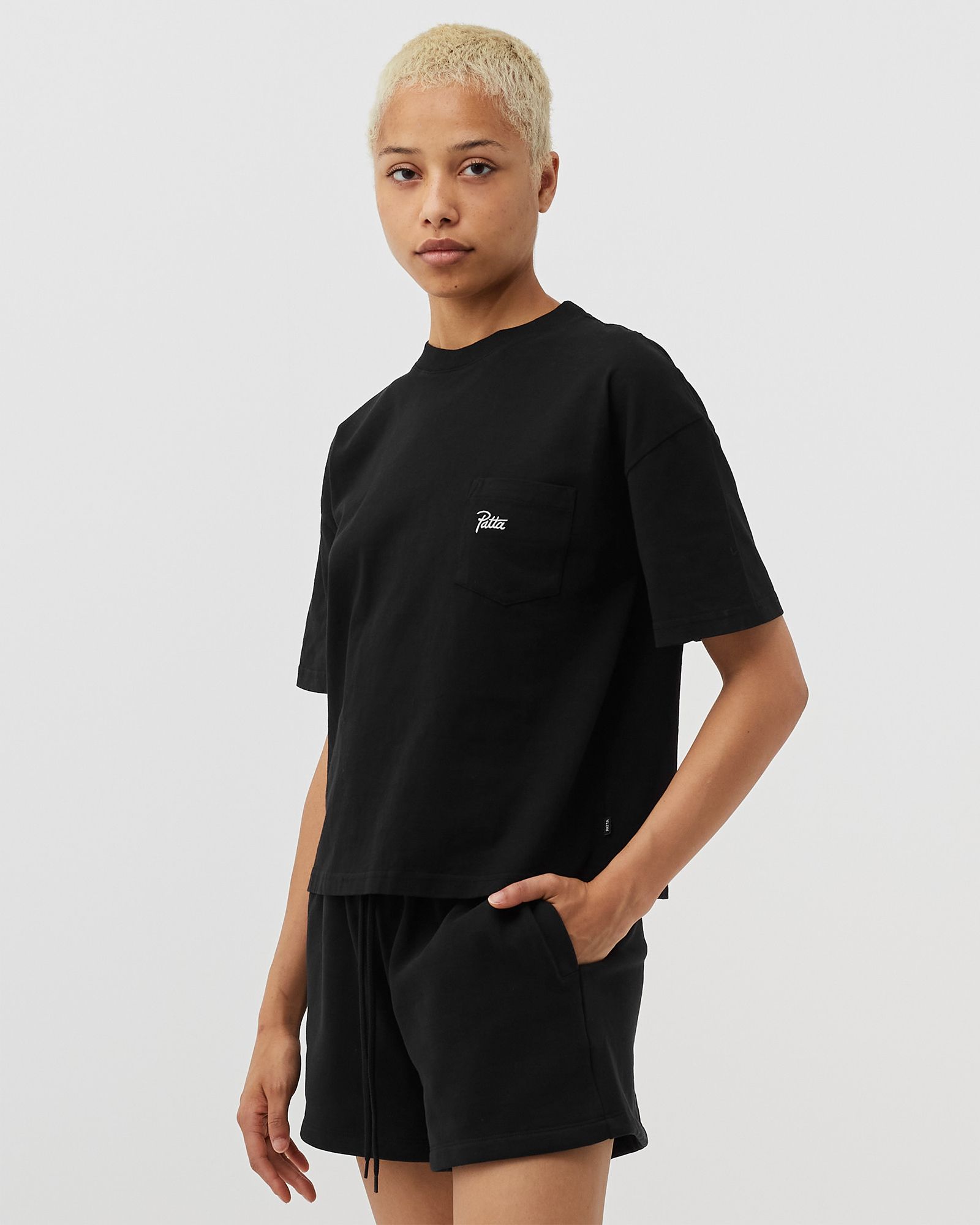 WMNS Basic Boxy Pocket T-Shirt